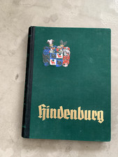 Sammelalbum "von Hindenburg" 1934  Album; Bilder Sturm Verlag; Blanko/Leer