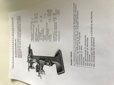 Deckel G1 Graviermaschine  Aufbau Beschreibung Ersatzteile Maschinenkarte 