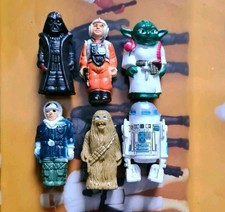 6 Star Wars Stiftfiguren von