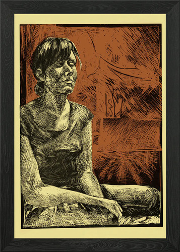 Gerahmtes wandbild poster - gerahmtes,