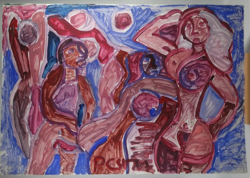 ölgemälde miklos nemeth - miklos,