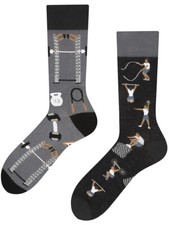 TODO Colors Socken Lustige Socken mit einem Fitness-Thema