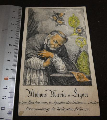 Andachtsbild holy card - holy,