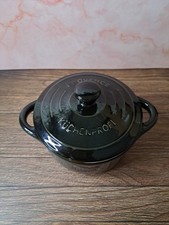 Küchenprofi Provence Minitopf Auflauf Cocotte schwarz unbenutzt  Ø  ca. 12cm
