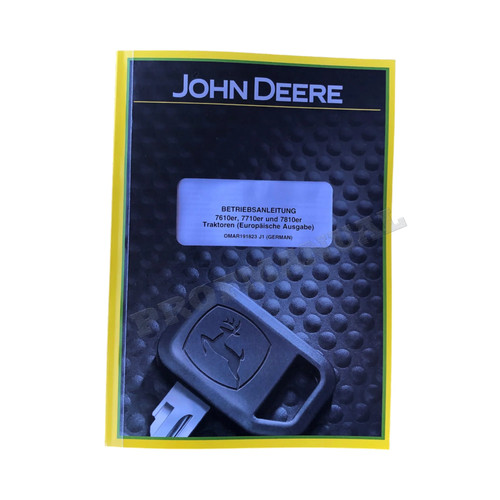 John deere 7610 - deere, 7810