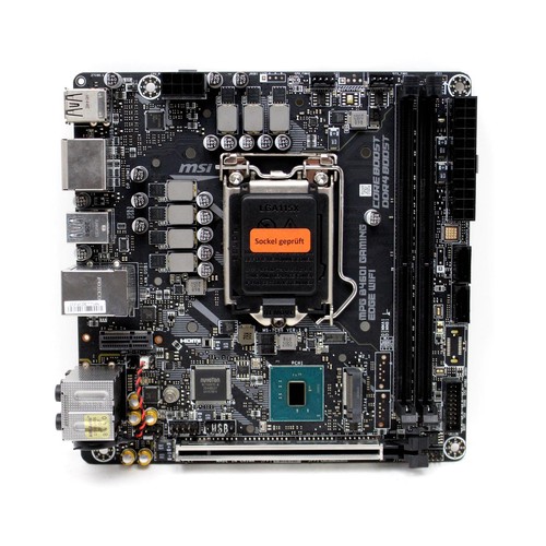 Msi mpg b460i gaming edge - edge, wifi