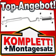 Auspuff für OPEL MERIVA A 1.8