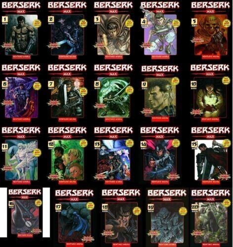 Berserk max komplett - max, 1-21