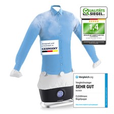 Hemdenbügler Hemden Bügelpuppe Dampf Glätter Steamer Bügelautomat Trockner 1800W