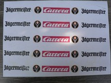 Carrera Universal 124 Jägermeister Schriftzüge für Tribühne oder Bande