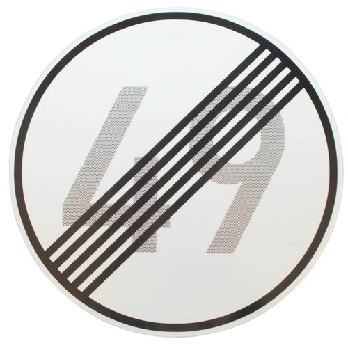 Oiginal verkehrszeichen ende - verkehrszeichen,