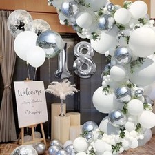 106teilig Luftballons Hochzeit