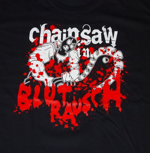 Chainsaw blutrausch shirt - chainsaw, im
