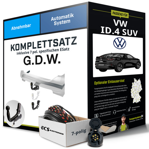 Anhängerkupplung abnehmbar
