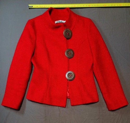 Women chloé blazer red wool - blazer,