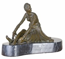 Art Deco Bronzefigur Tänzerin