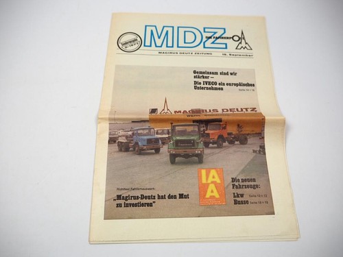 Mdz magirus deutz - mdz, die