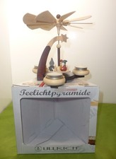 Teelicht-Pyramide Paul Ullrich  Weihnachten Wichtel - unbenutzt -