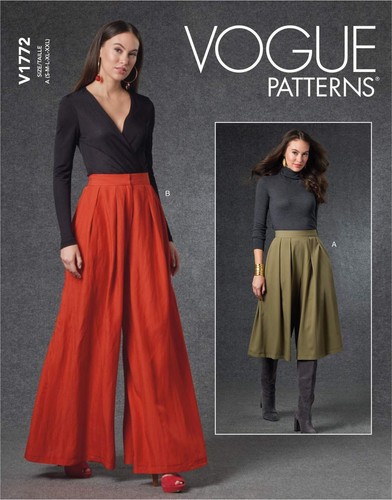 Schnittmuster vogue 1772 weite - vogue,