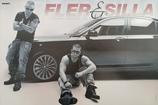 FLER & SILLA - A3 Poster (42x28cm) - Rapper Clippings Fan Sammlung Plakat BRAVO