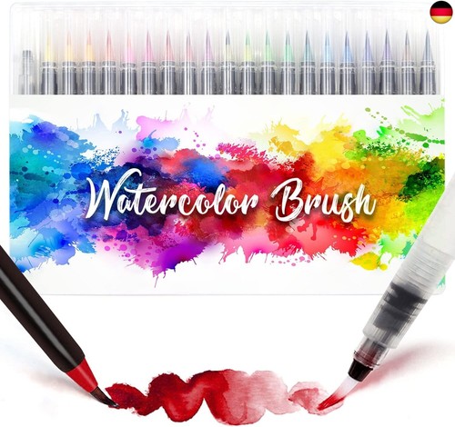 Amteker aquarellstifte - 24+1,