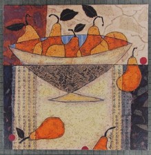 Asian" PEARS IN BOWL"