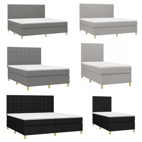 Boxspringbett einzelbett - boxspringbett,