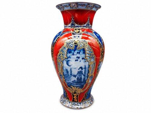 Porzellan vase kaiser siam - ak,