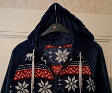 Freizeit Overall,Jumpsuit, Gr.S, Blau/Weiß/Rot, Polyester, bequem,Maße beachten!