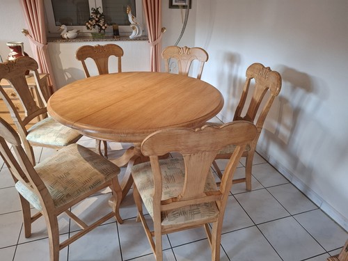 Esszimmertisch mit stühlen - esszimmertisch,