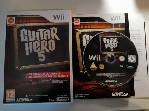 Guitar hero pal nintendo - hero,
