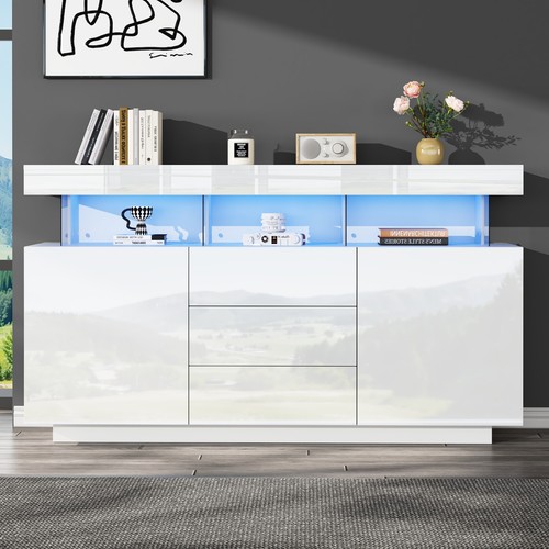 Hochglanz moderner sideboard - moderner,