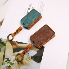 4-Tasten Autoschlüssel Echt Leder Schlüssel Hülle für Polestar 2 Polestar 4