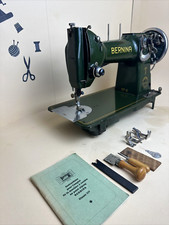 Nähmaschine Bernina 117 K Vintage Näht dickes Leder Mit Extra Zubehör Top ✅ ||