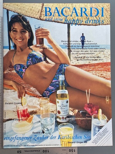 Bacardi und seine - happy, drinks