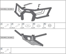 Premium RIVAL Vordere Stossstange Set Front Bumper (2 p) TGB Blade 600/1000 20-