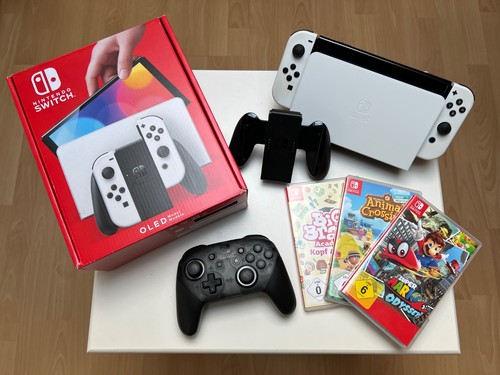 Nintendo switch oled - oled, weiß