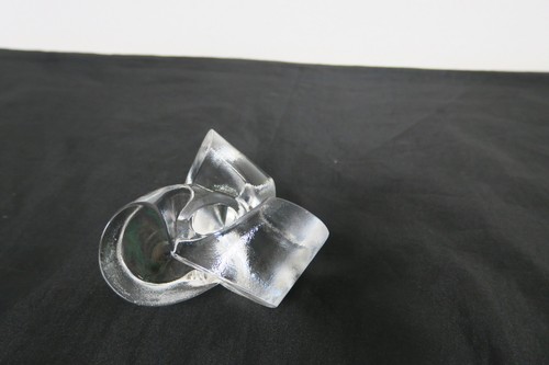 Rosenthal glas kerzenständer - glas,