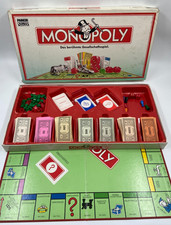 Monopoly Gesellschaftsspiel Brettspiel große alte Ausgabe Parker 1992