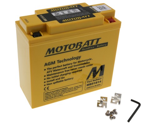 Batterie 22ah motobatt mb51814 - batterie,