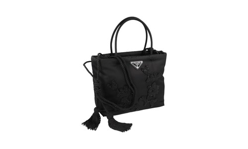 Prada nylon kristall tasche - prada,