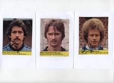 3 VfL Bochum Kicker Magazin orig sign Fussball Autogramm Bilder aus Sammlung alt