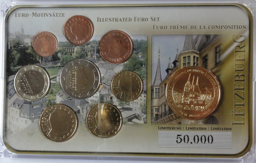 Euro motivsatz luxemburg - euro-motivsatz,