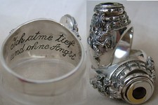 Giftring, 925 Sterling Silber