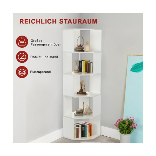 Eckregal bücherregal mit - mit, 5