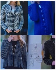  Jean Frost Custom fit knit Jacken stricken Casual/Couture 36-56 Anleitung.w.neu