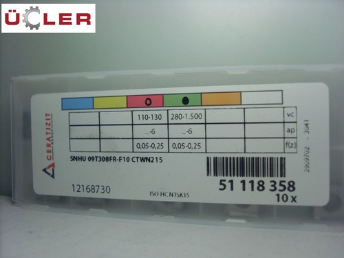 Ceratizit snhu - 10, x