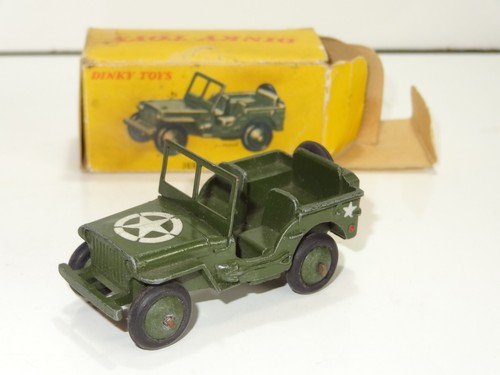 Dinky jeep hotchkiss - b,
