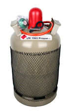 11 kg Gasflasche Propangasflasche leer Regler Schlauch Flaschenschlüssel Set