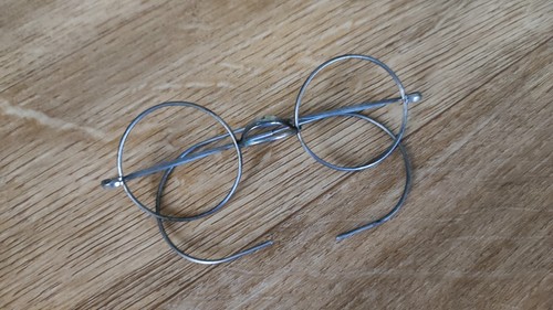 Original alte nickelbrille um - nickelbrille,,